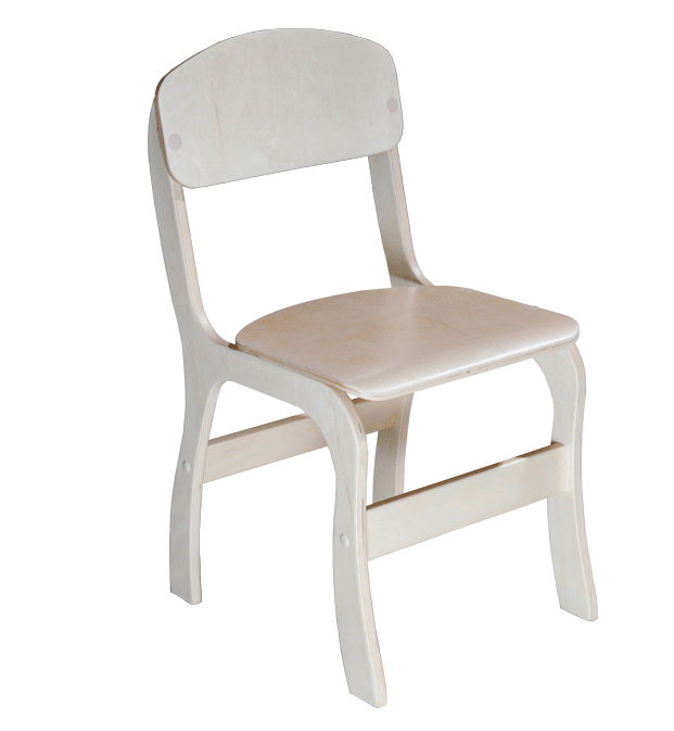 Стілець дитячий фанерний лакований 010-000935 (ГАМАЮНГРУП)